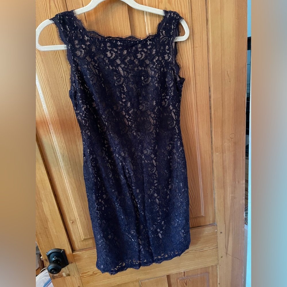 Adrianna Papell Lace Sheath Dress